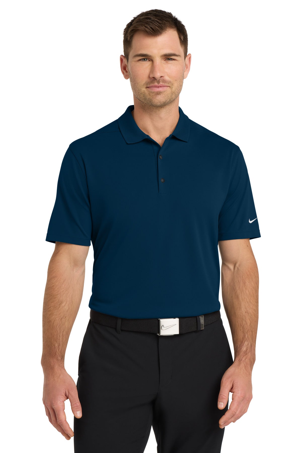 Nike Dri-FIT Micro Pique 2.0 Polo NKDC1963 in Navy
