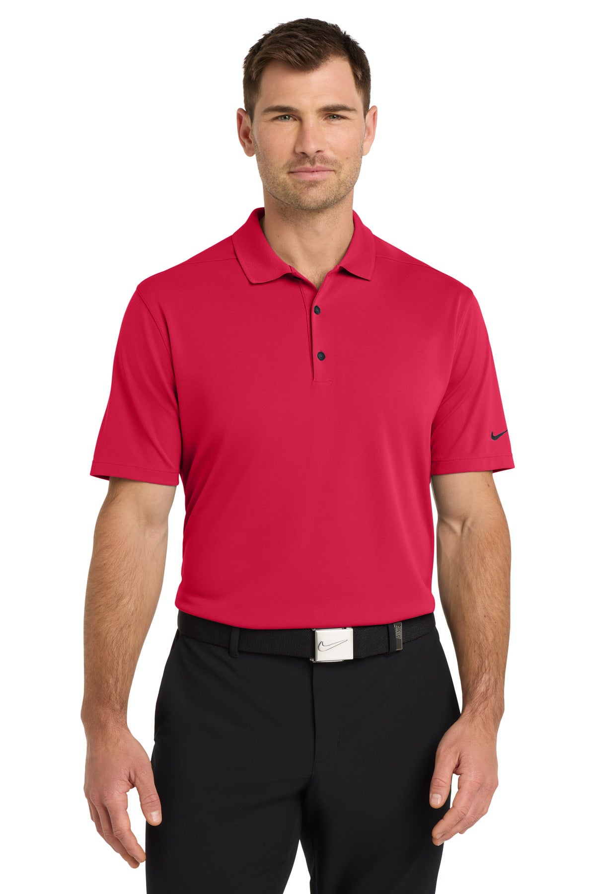 Nike Dri-FIT Micro Pique 2.0 Polo NKDC1963 in University Red