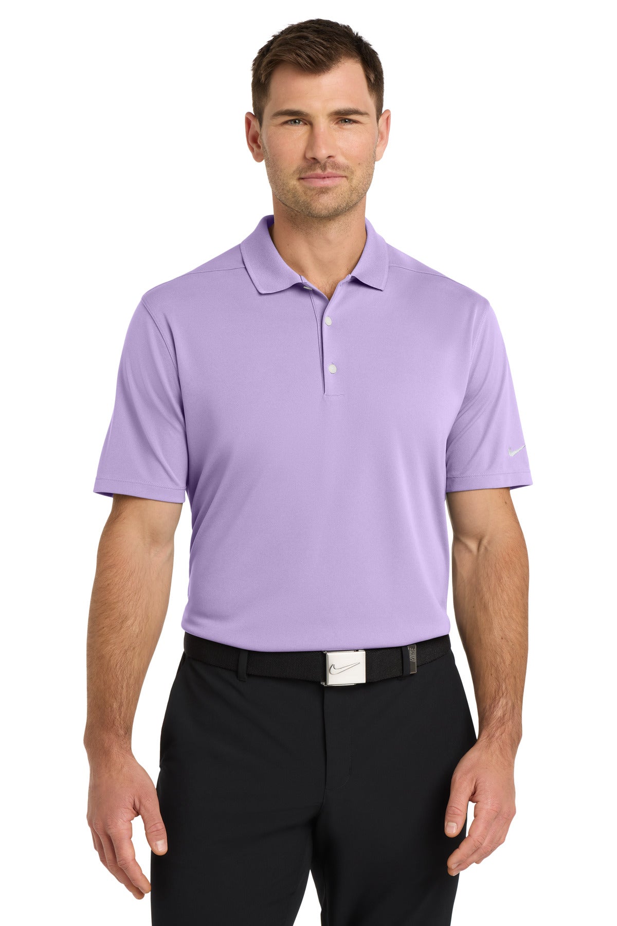 Nike Dri-FIT Micro Pique 2.0 Polo NKDC1963 in Urban Lilac