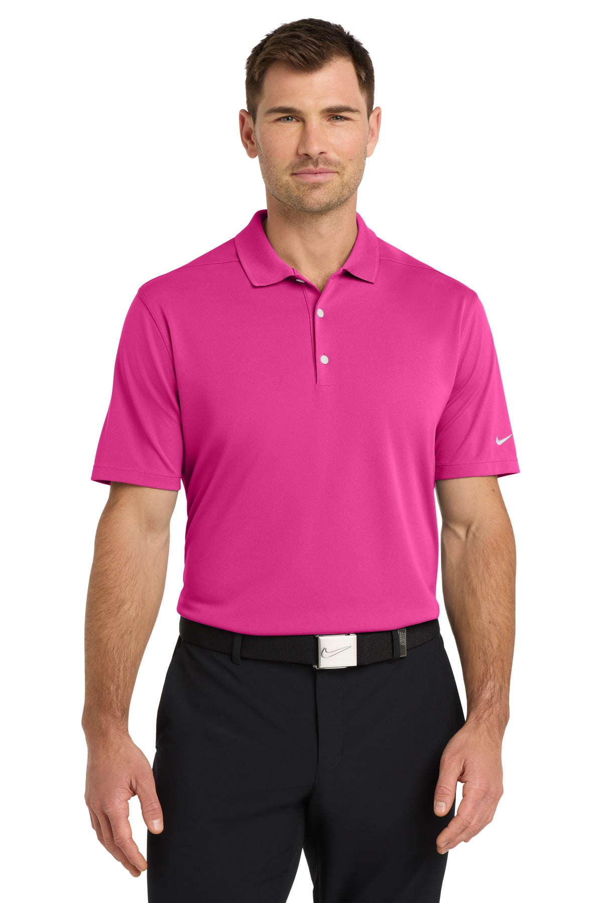 Nike Dri-FIT Micro Pique 2.0 Polo NKDC1963 in Vivid Pink