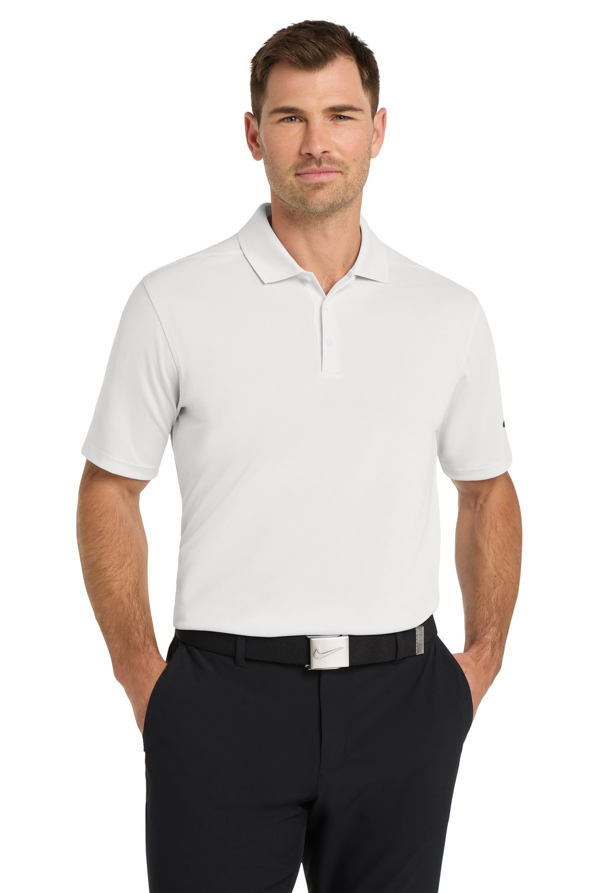 Nike Dri-FIT Micro Pique 2.0 Polo NKDC1963 in White