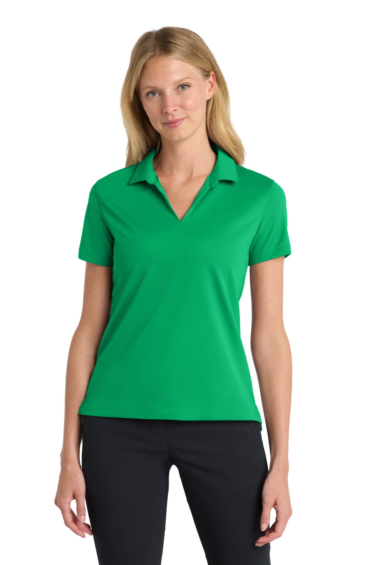 Nike Women's Dri-FIT Micro Pique 2.0 Polo NKDC1991 in Lucid Green