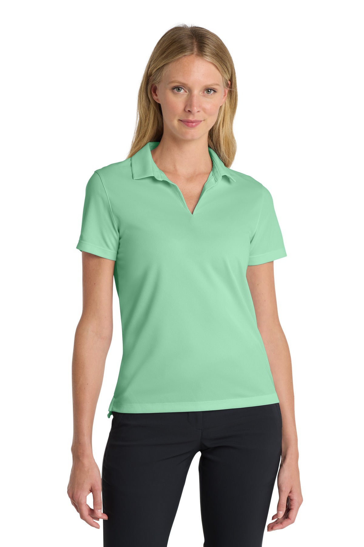 Nike Women's Dri-FIT Micro Pique 2.0 Polo NKDC1991 in Mint
