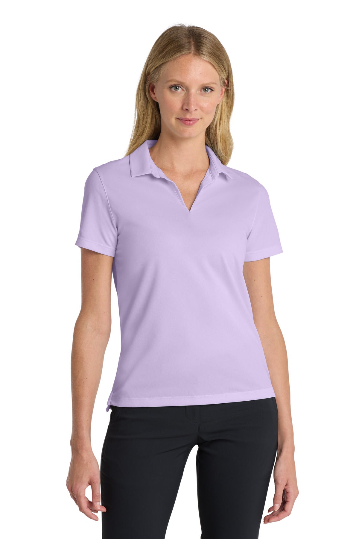 Nike Women's Dri-FIT Micro Pique 2.0 Polo NKDC1991 in Urban Lilac