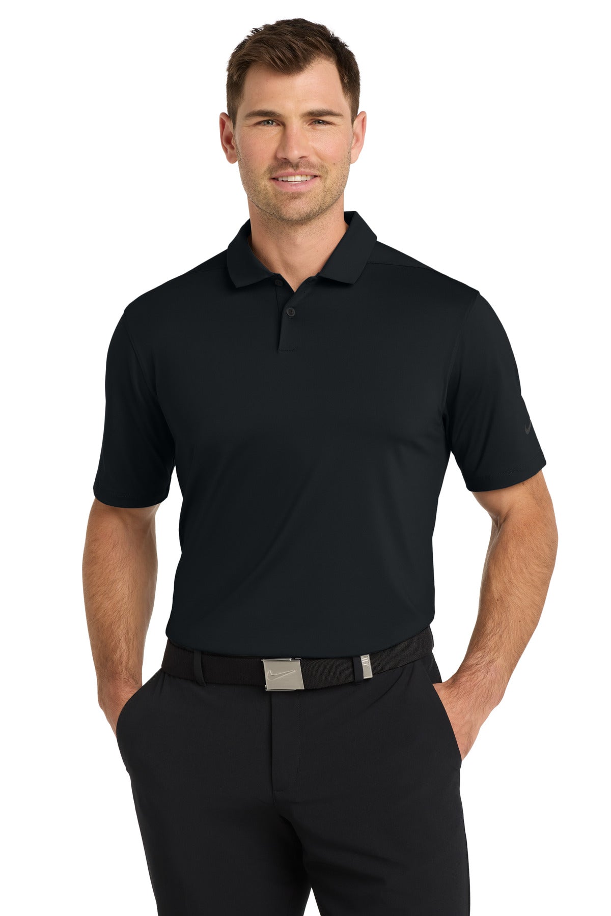 Nike Dri-FIT Vapor Polo NKDC2108 in Black