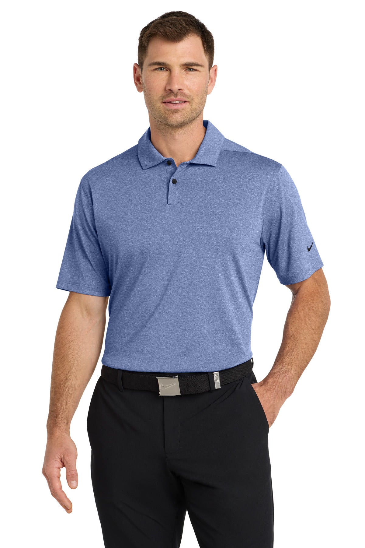 Nike Dri-FIT Vapor Polo NKDC2108 in Game Royal Heather
