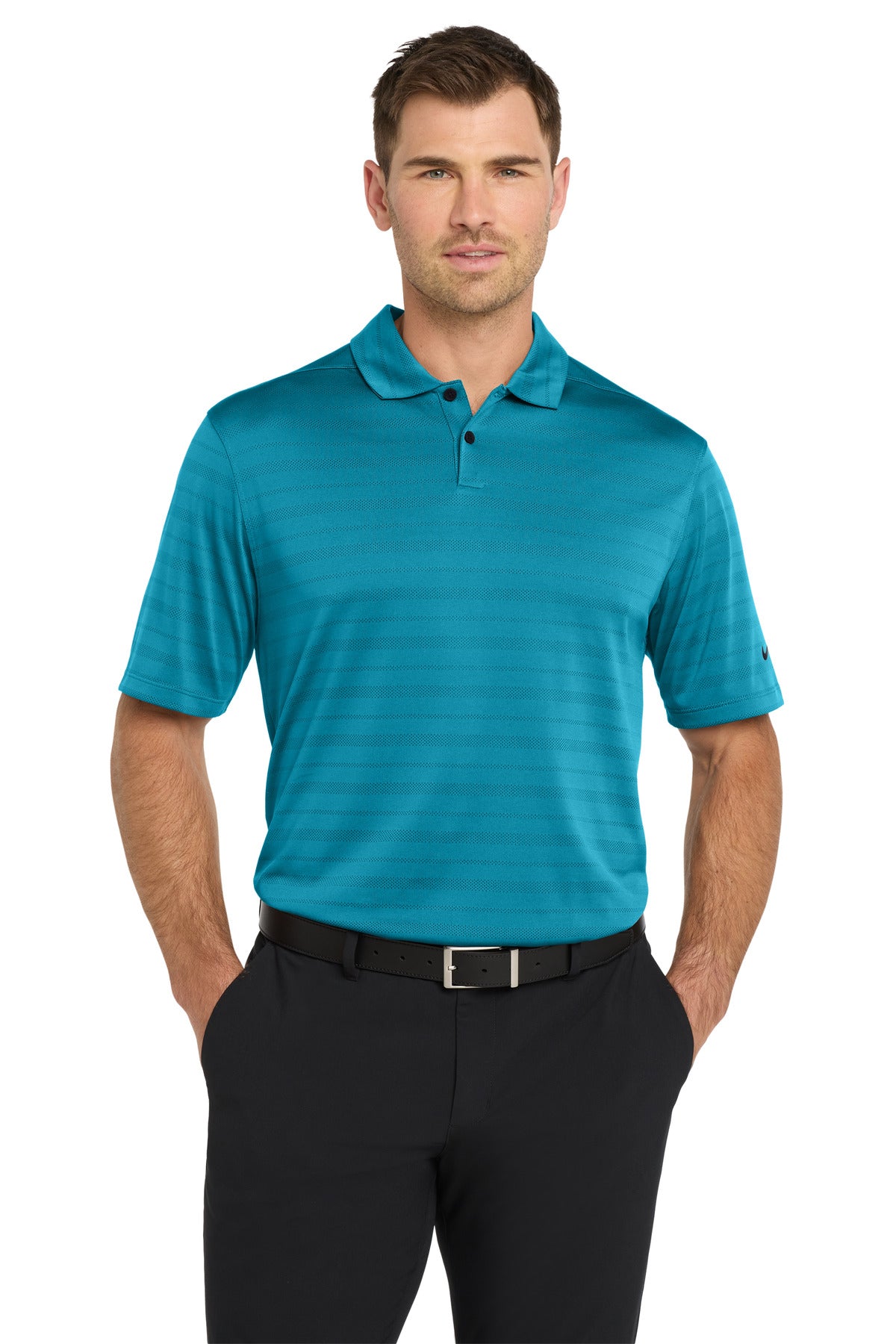 Nike Dri-FIT Vapor Jacquard Polo NKDC2115 in Marina