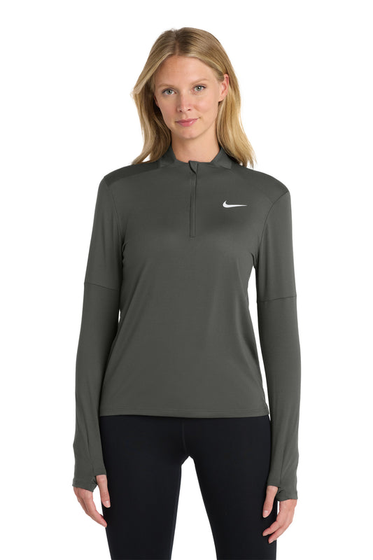 Nike Women's Dri-FIT Element 1/2-Zip Top NKDH4951 in Anthracite