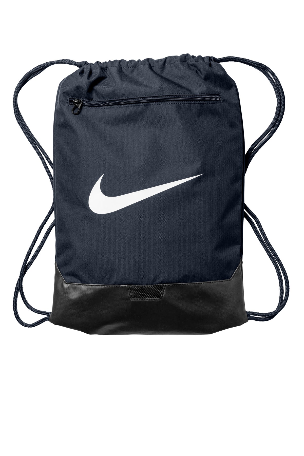Nike Brasilia Drawstring Pack NKDM3978 in Midnight Navy