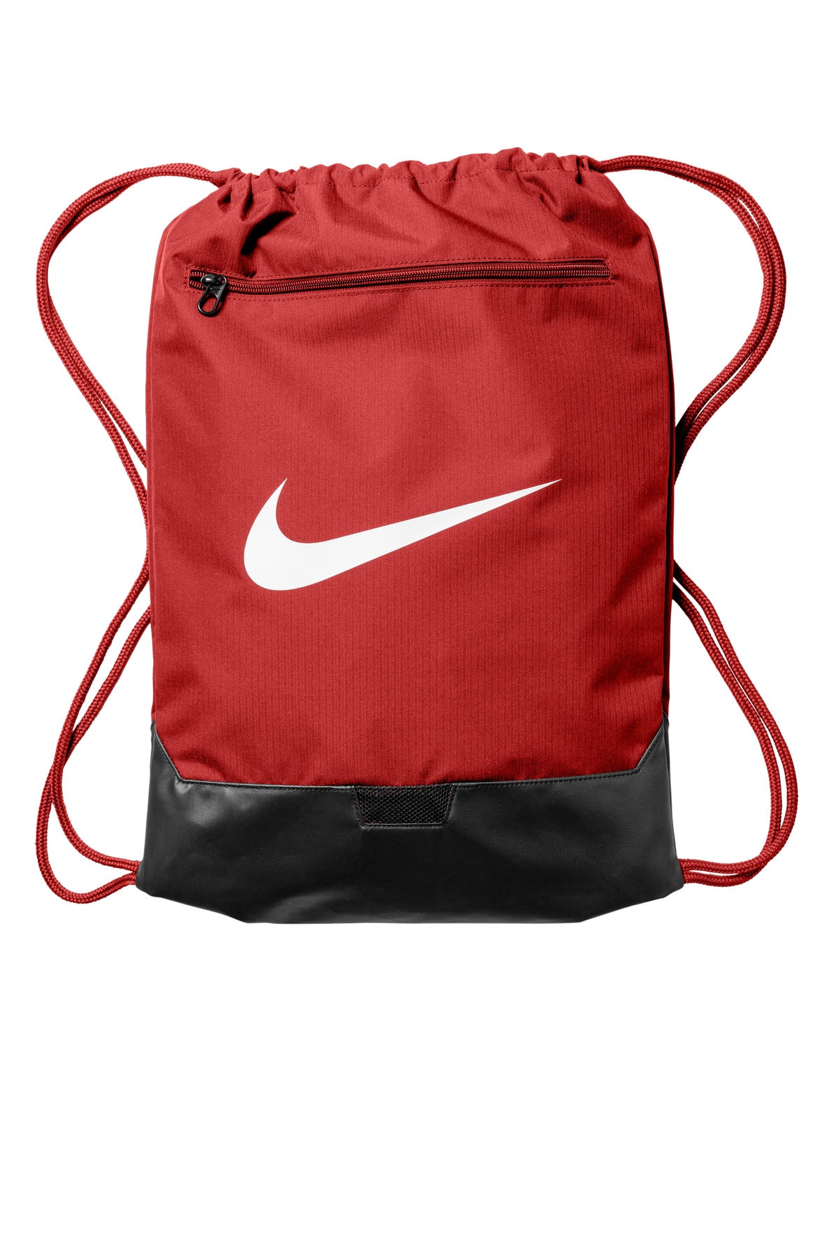 Nike Brasilia Drawstring Pack NKDM3978 in University Red