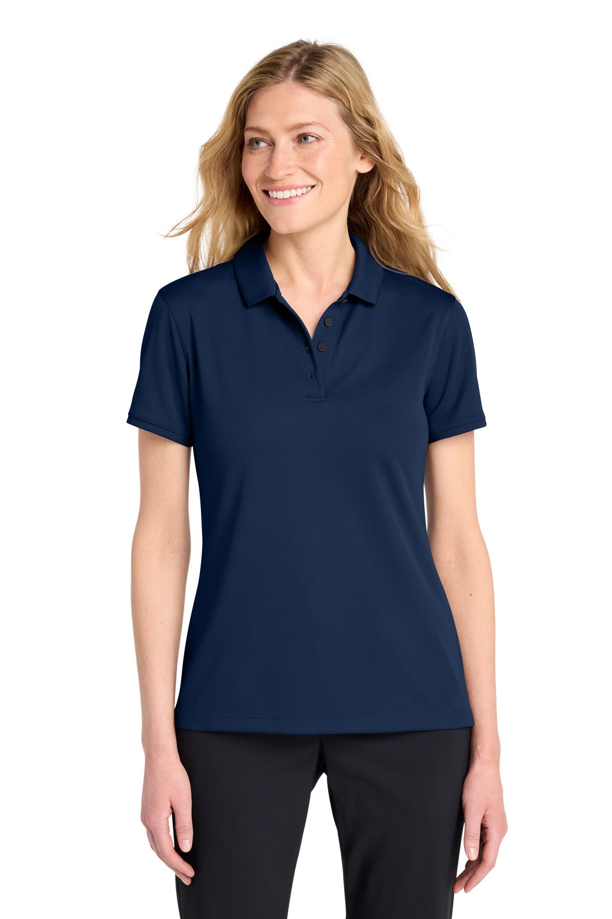 Nike Women's Victory Solid Polo NKDX6685 in College Navy