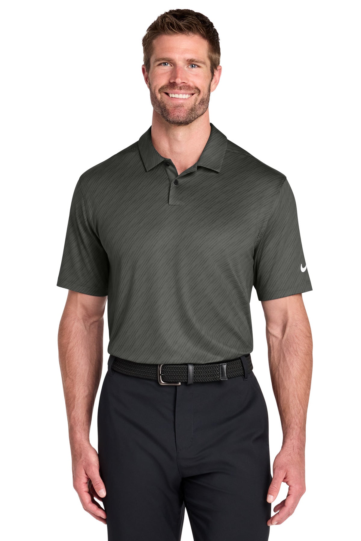 Nike Vapor Dash Polo NKDX6688 in Anthracite