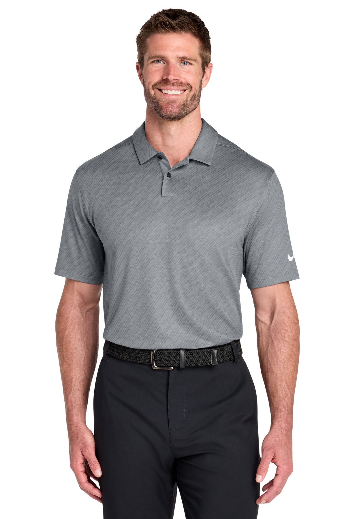 Nike Vapor Dash Polo NKDX6688 in Cool Grey