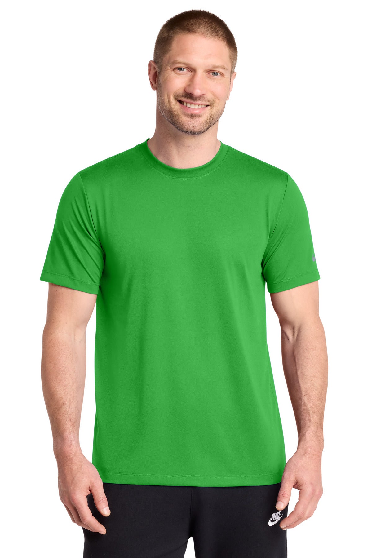 Nike Swoosh Sleeve rLegend Tee NKDX8730 in Apple Green