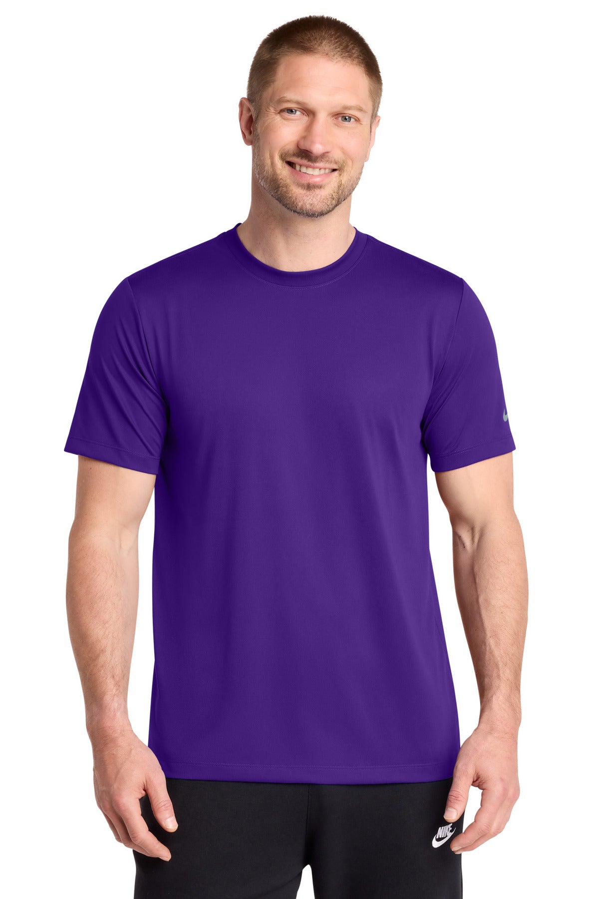 Nike Swoosh Sleeve rLegend Tee NKDX8730 in Court Purple