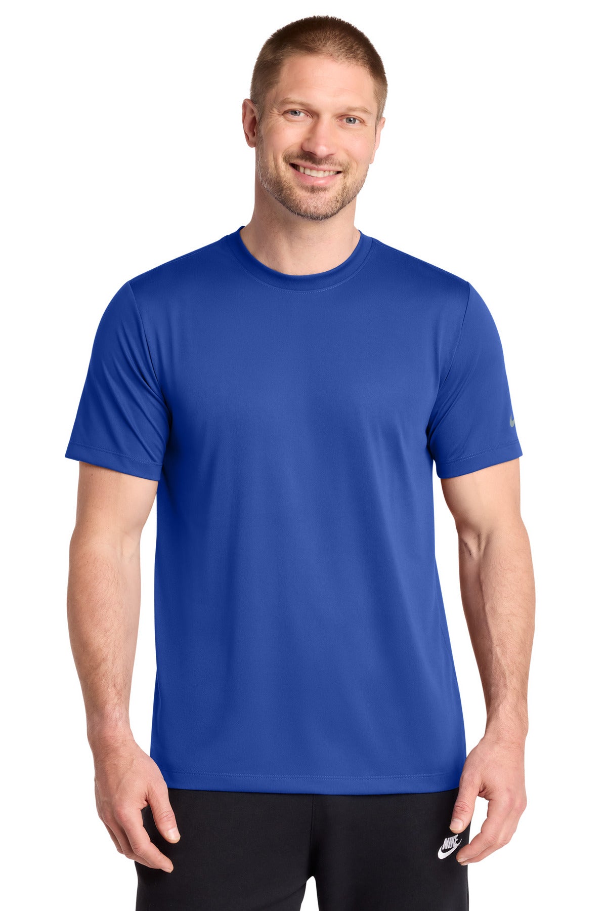 Nike Swoosh Sleeve rLegend Tee NKDX8730 in Game Royal