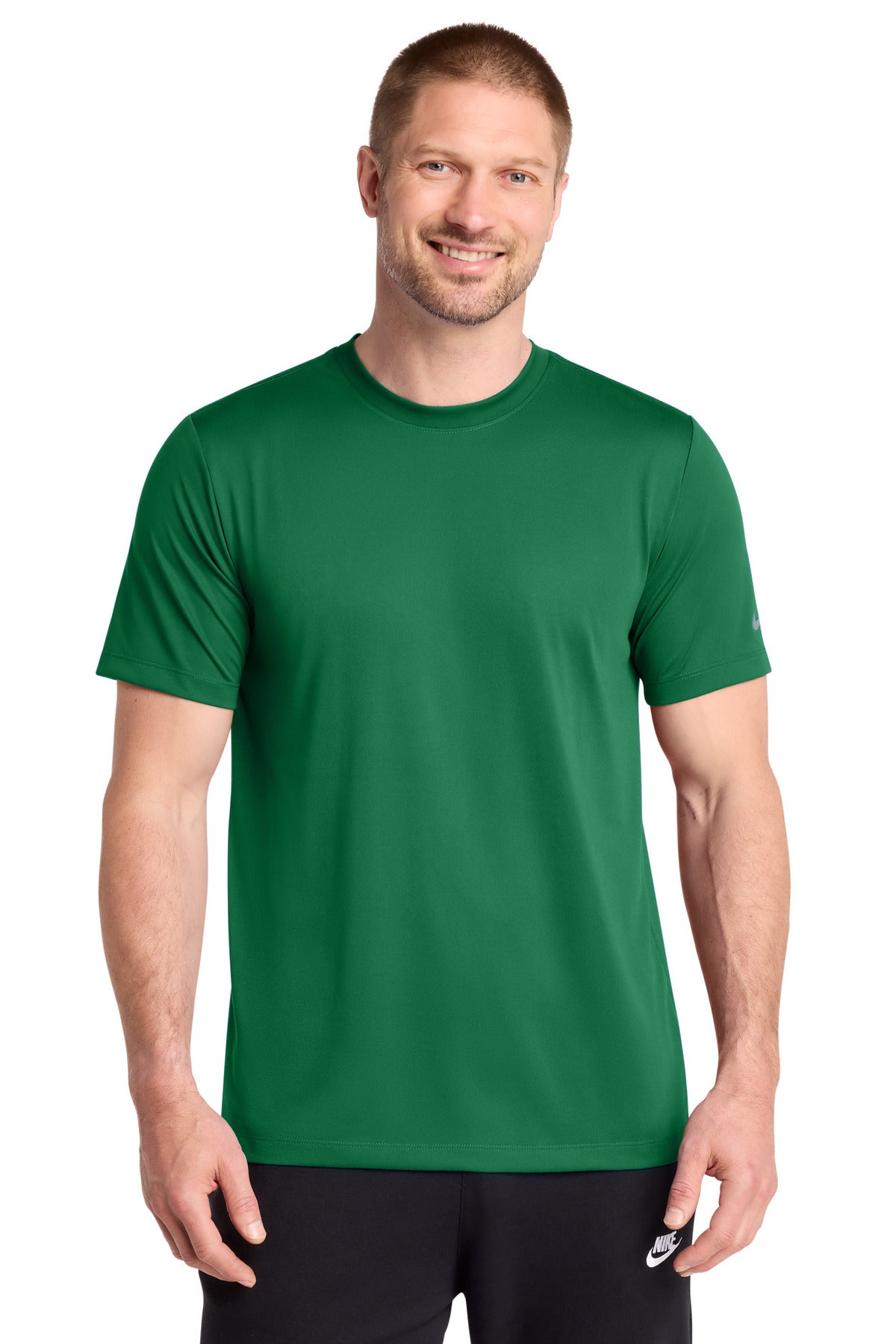 Nike Swoosh Sleeve rLegend Tee NKDX8730 in Gorge Green