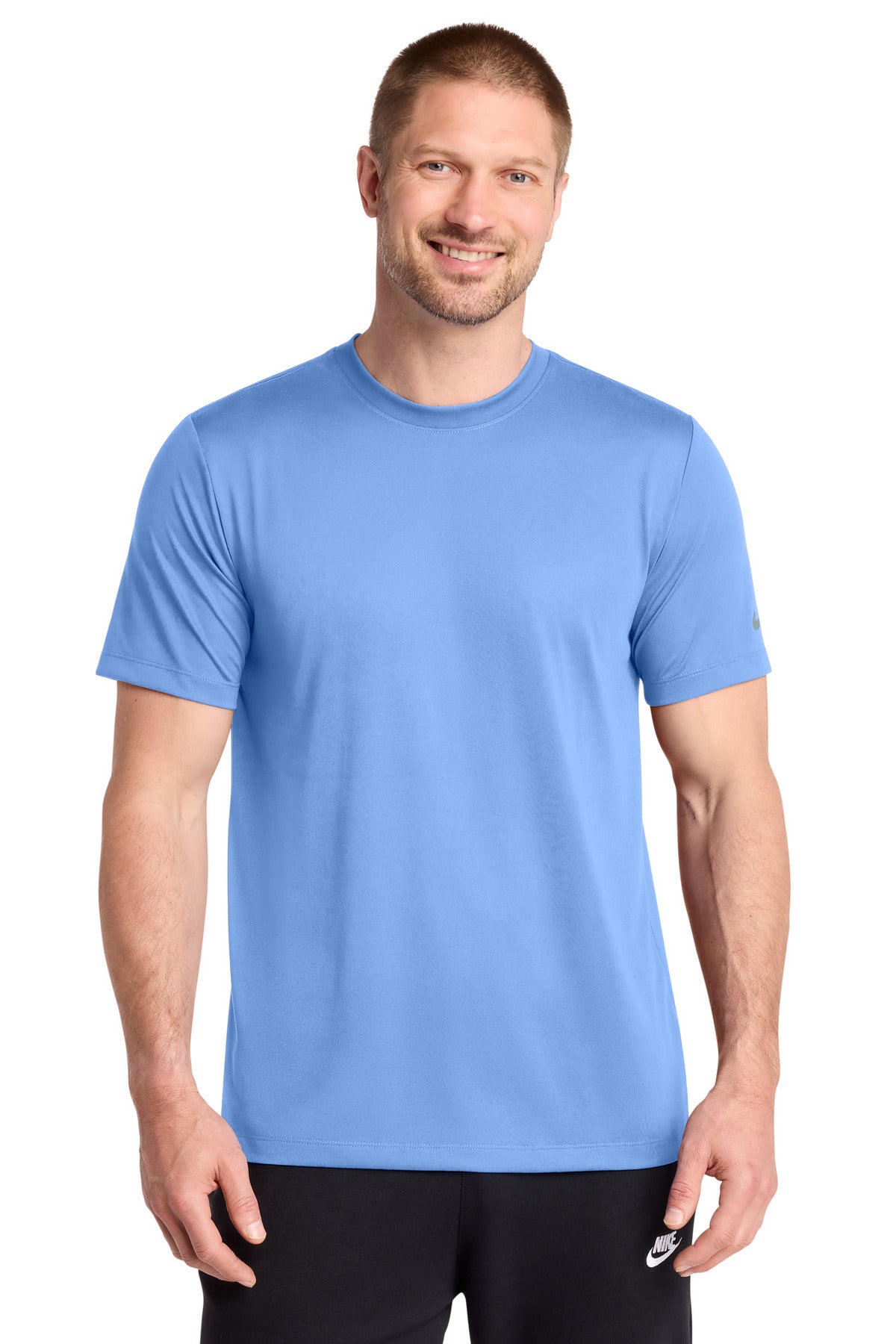 Nike Swoosh Sleeve rLegend Tee NKDX8730 in Valor Blue