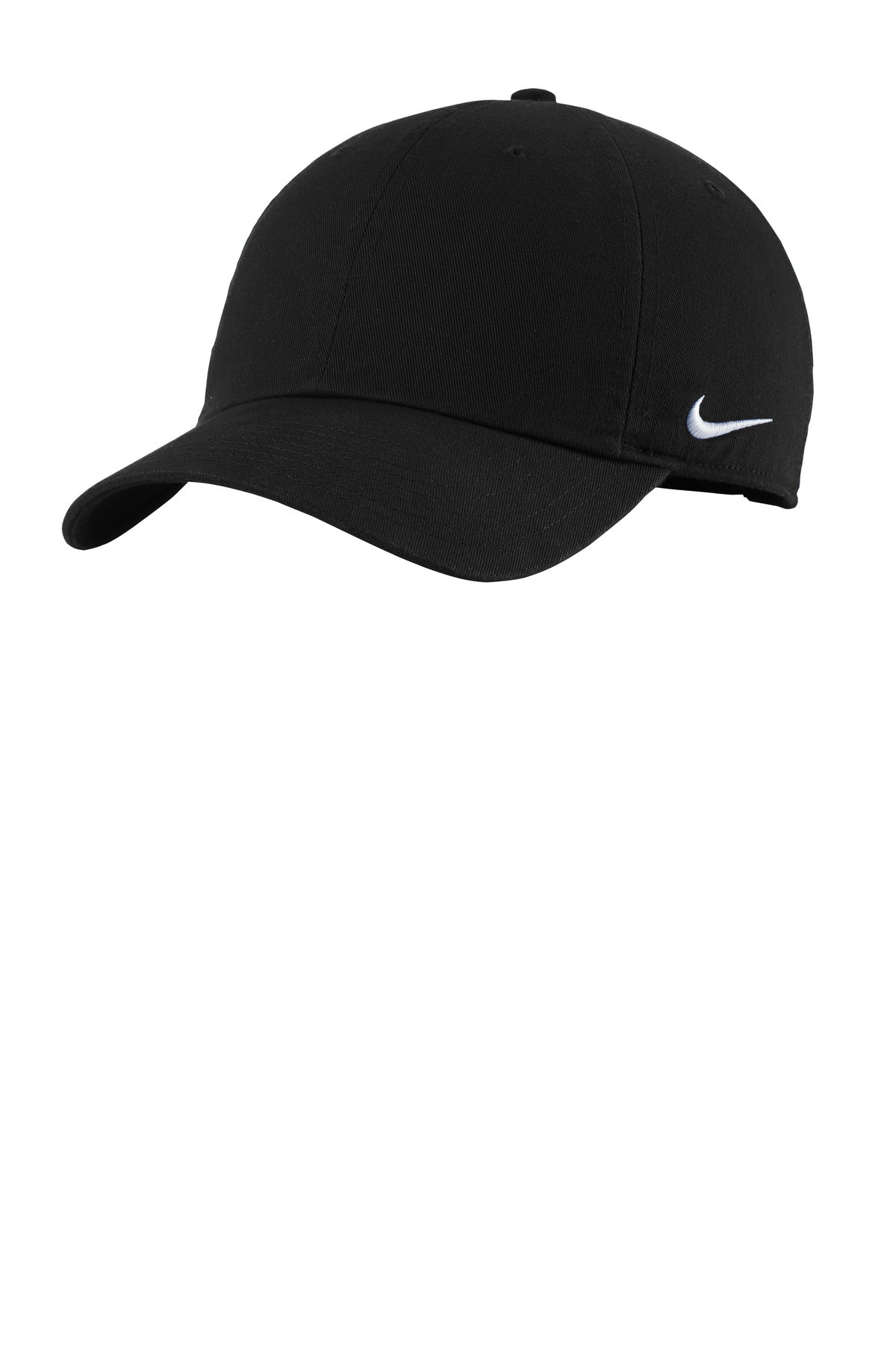 Nike Heritage Cotton Twill Cap NKFB5677 in Black