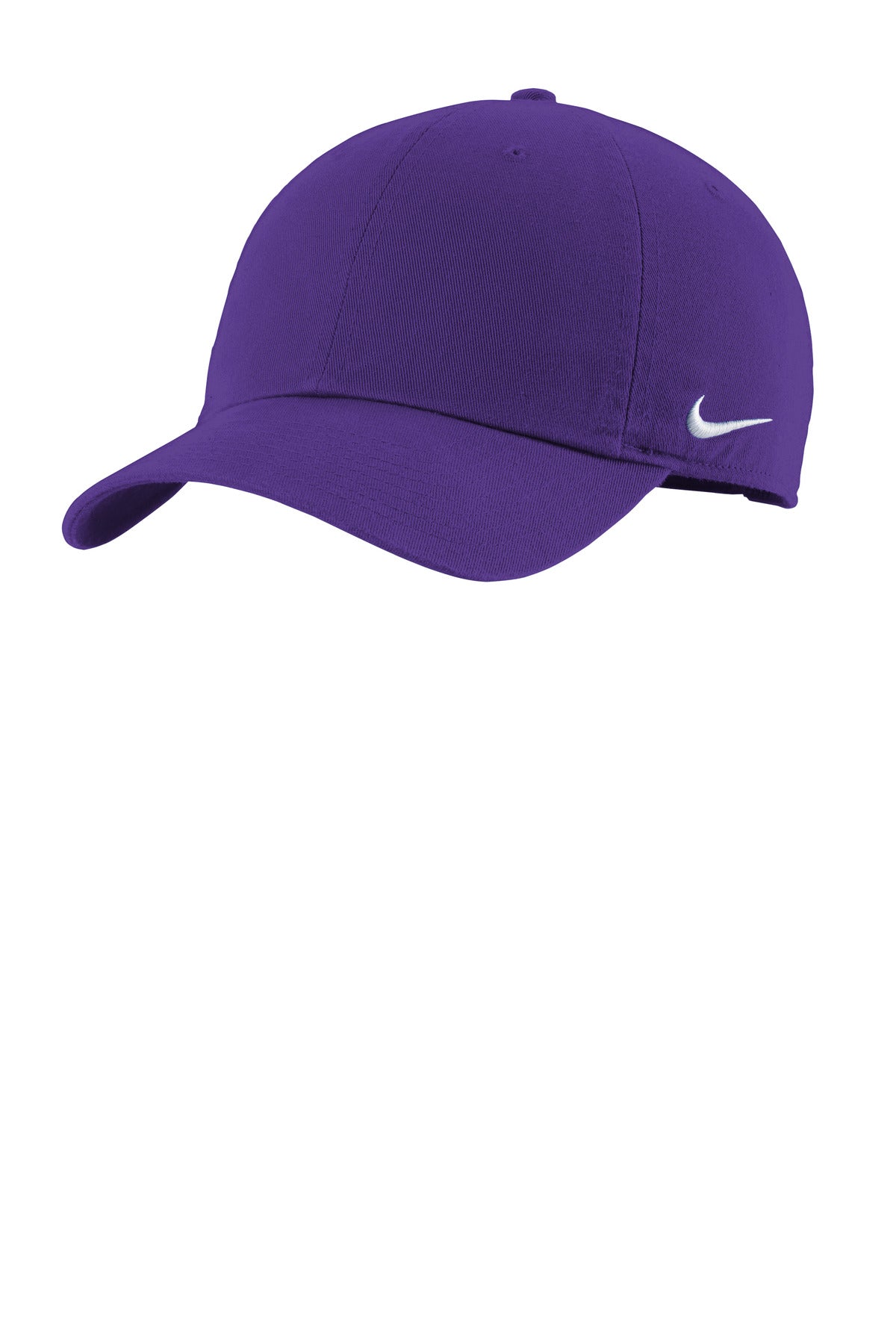 Nike Heritage Cotton Twill Cap NKFB5677 in Court Purple