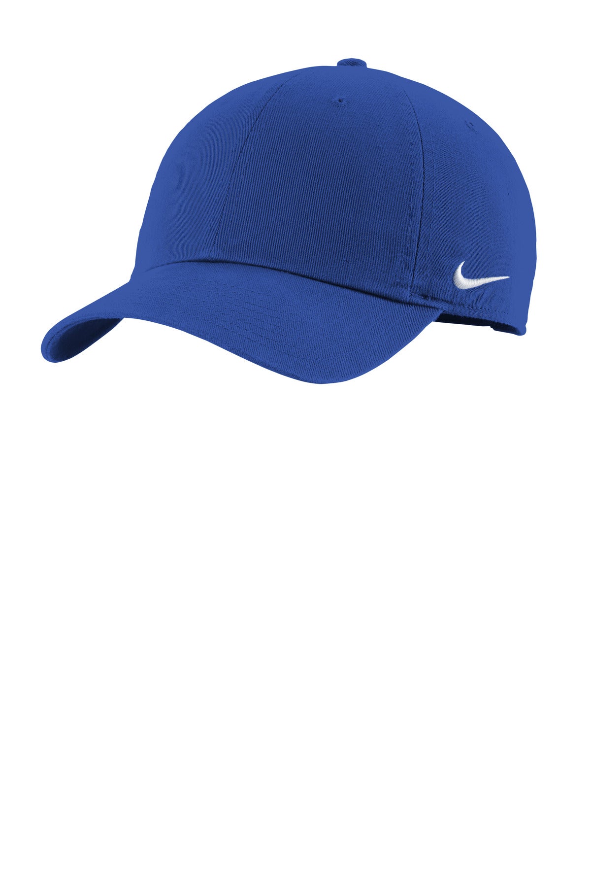 Nike Heritage Cotton Twill Cap NKFB5677 in Game Royal