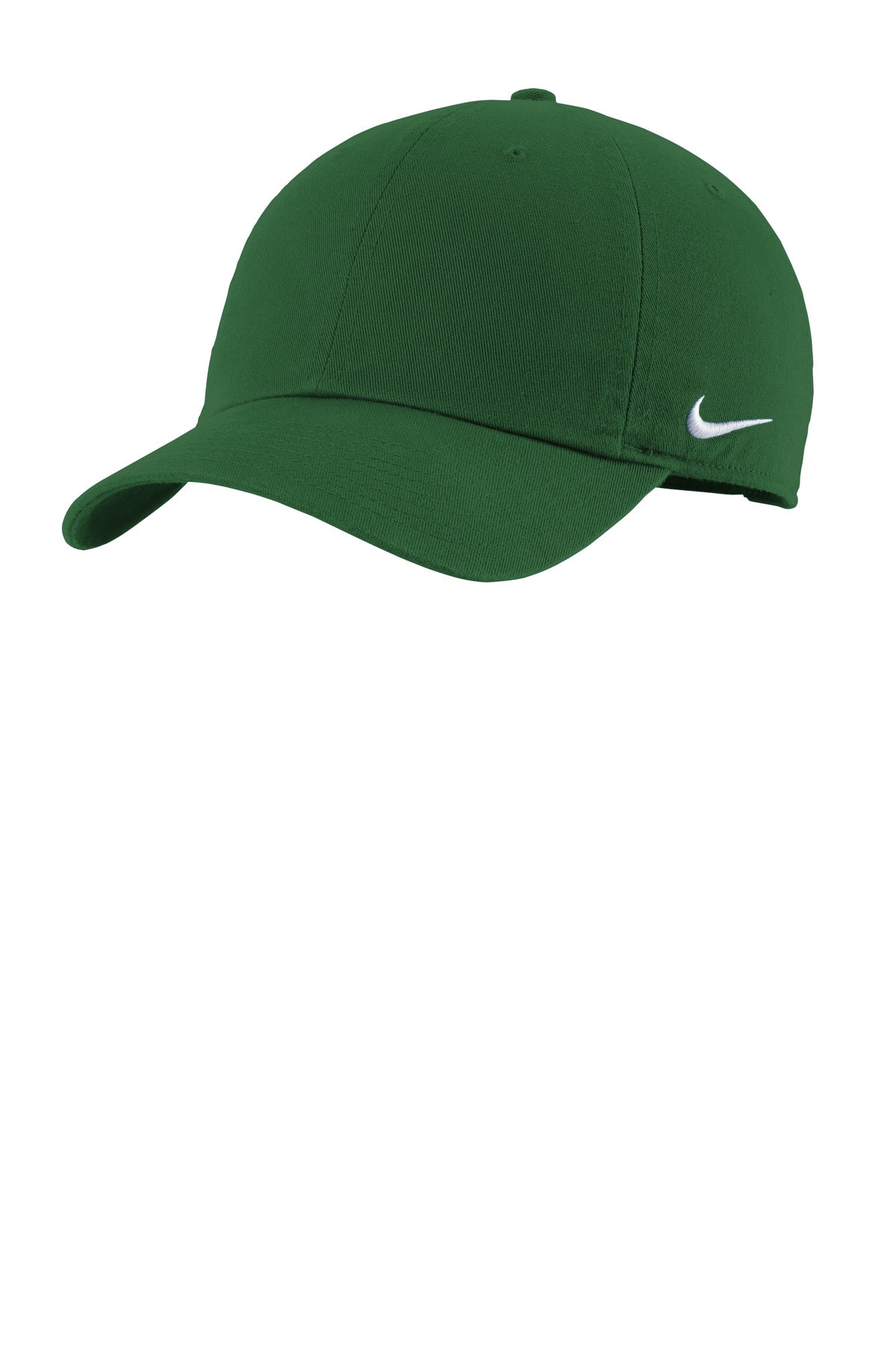 Nike Heritage Cotton Twill Cap NKFB5677 in Gorge Green
