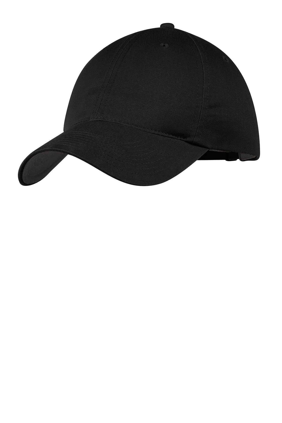 Nike Unstructured Cotton/Poly Twill Cap NKFB6449 in Black