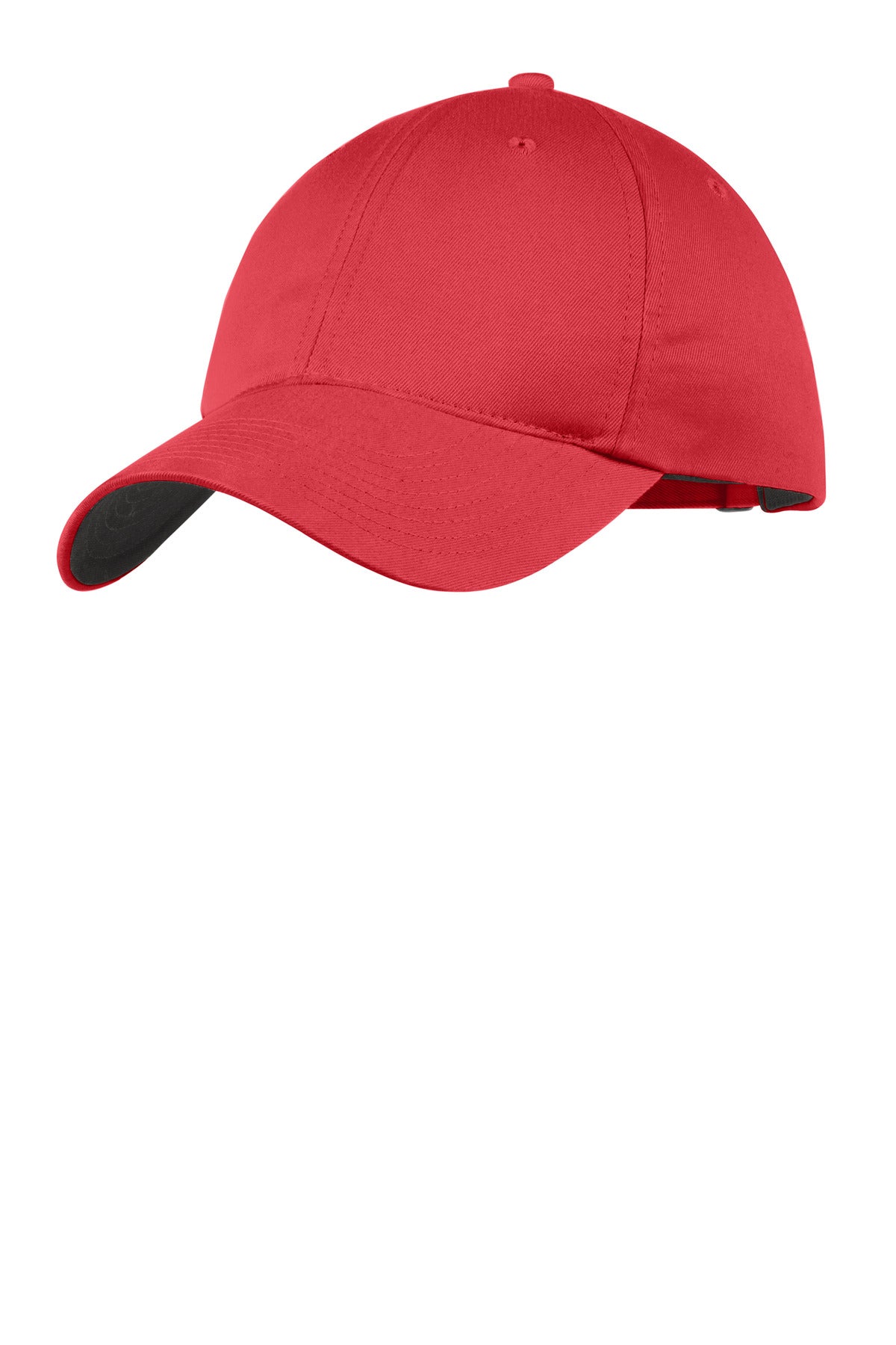 Nike Unstructured Cotton/Poly Twill Cap NKFB6449 in Gym Red
