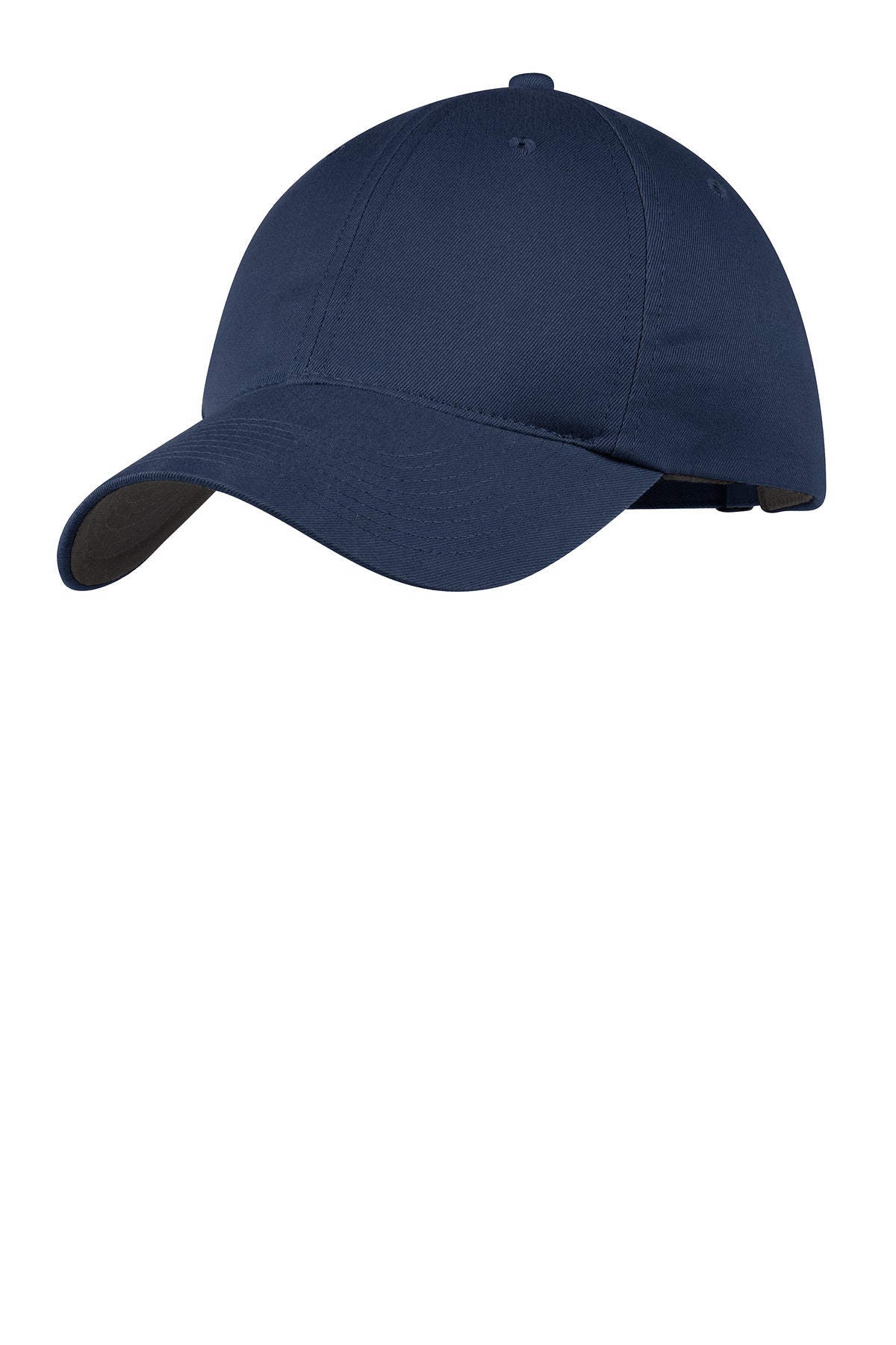 Nike Unstructured Cotton/Poly Twill Cap NKFB6449 in Navy