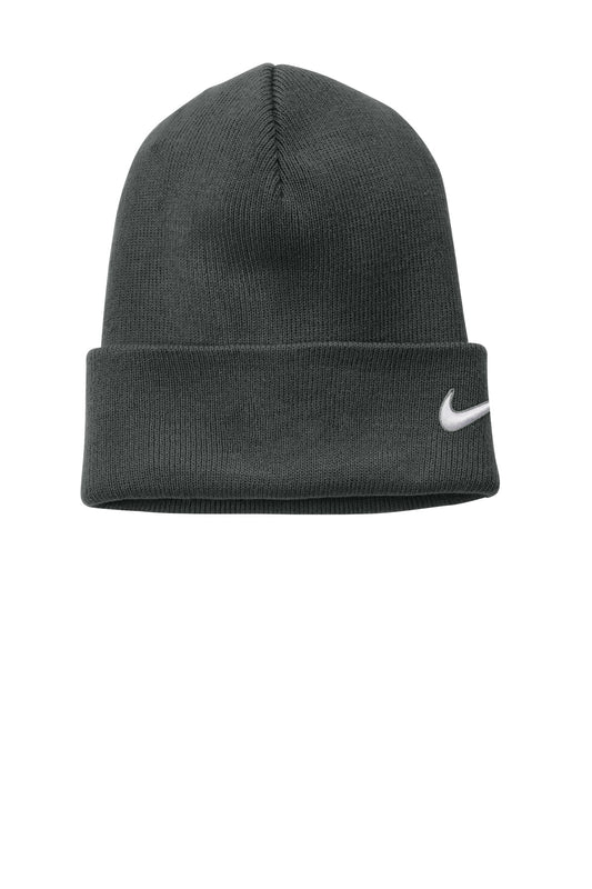 Nike Team Cuffed Beanie NKFB6539 in Anthracite