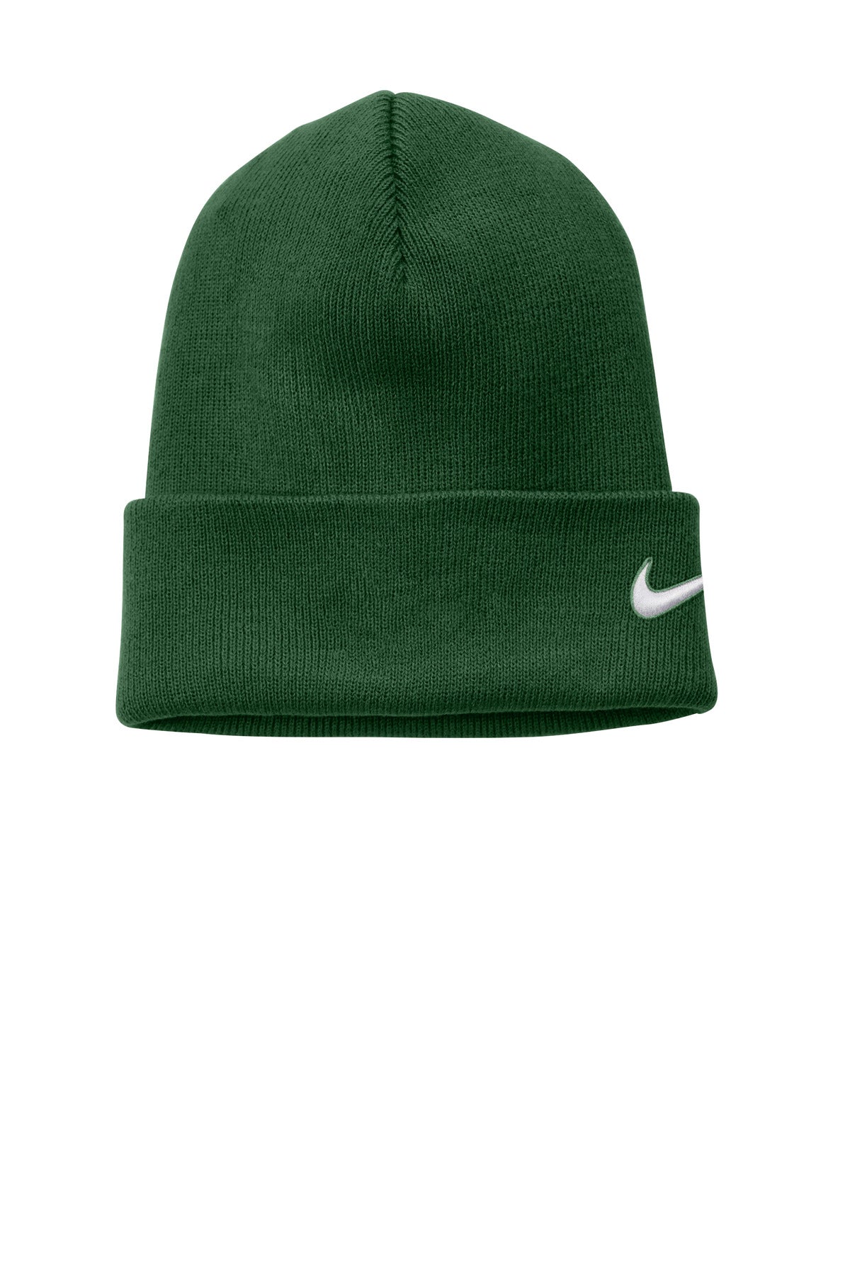 Nike Team Cuffed Beanie NKFB6539 in Gorge Green