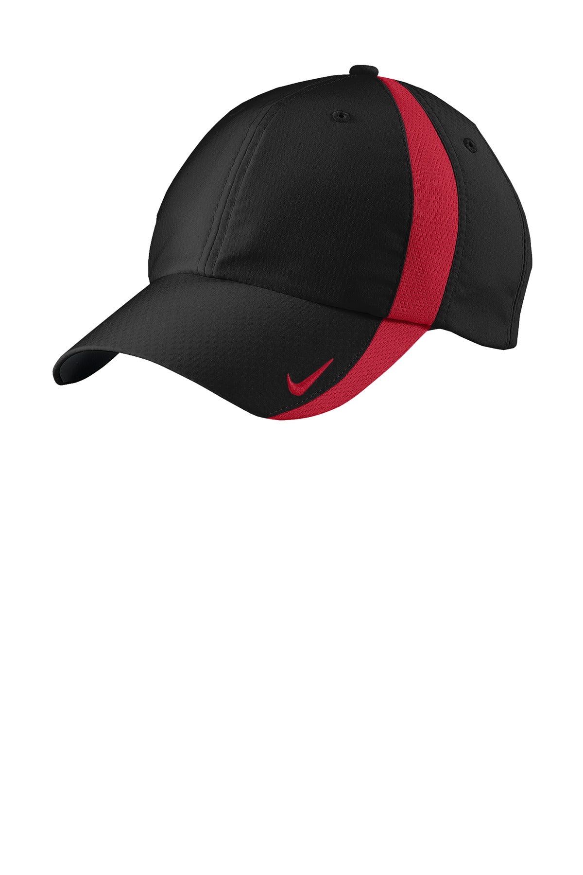 Nike Sphere Performance Cap NKFD9709 in Black/ Gym Red