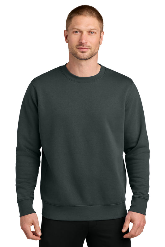 Nike Club Fleece Sleeve Swoosh Crew NKFD9863 in Anthracite