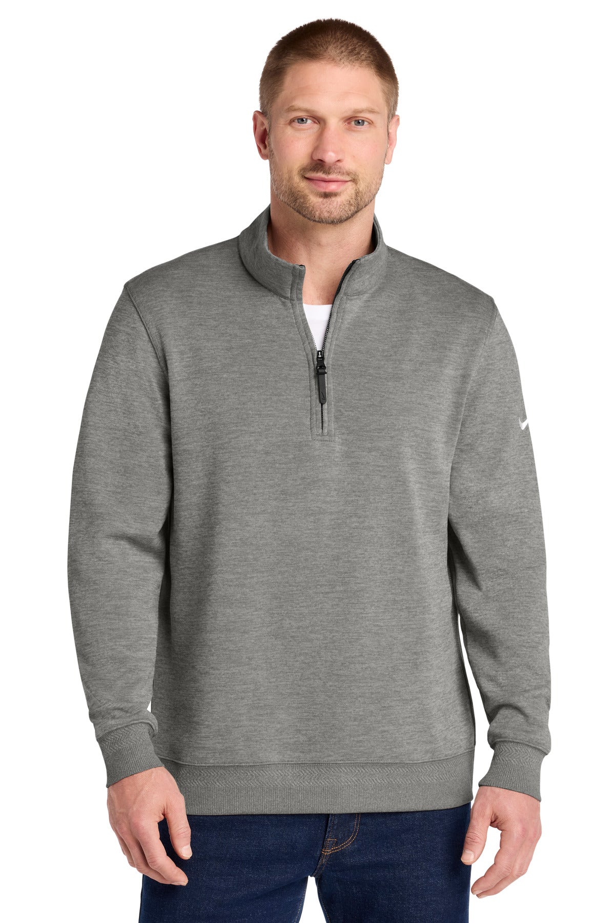 Nike Dri-FIT Corporate 1/2-Zip NKFD9892 in Grey