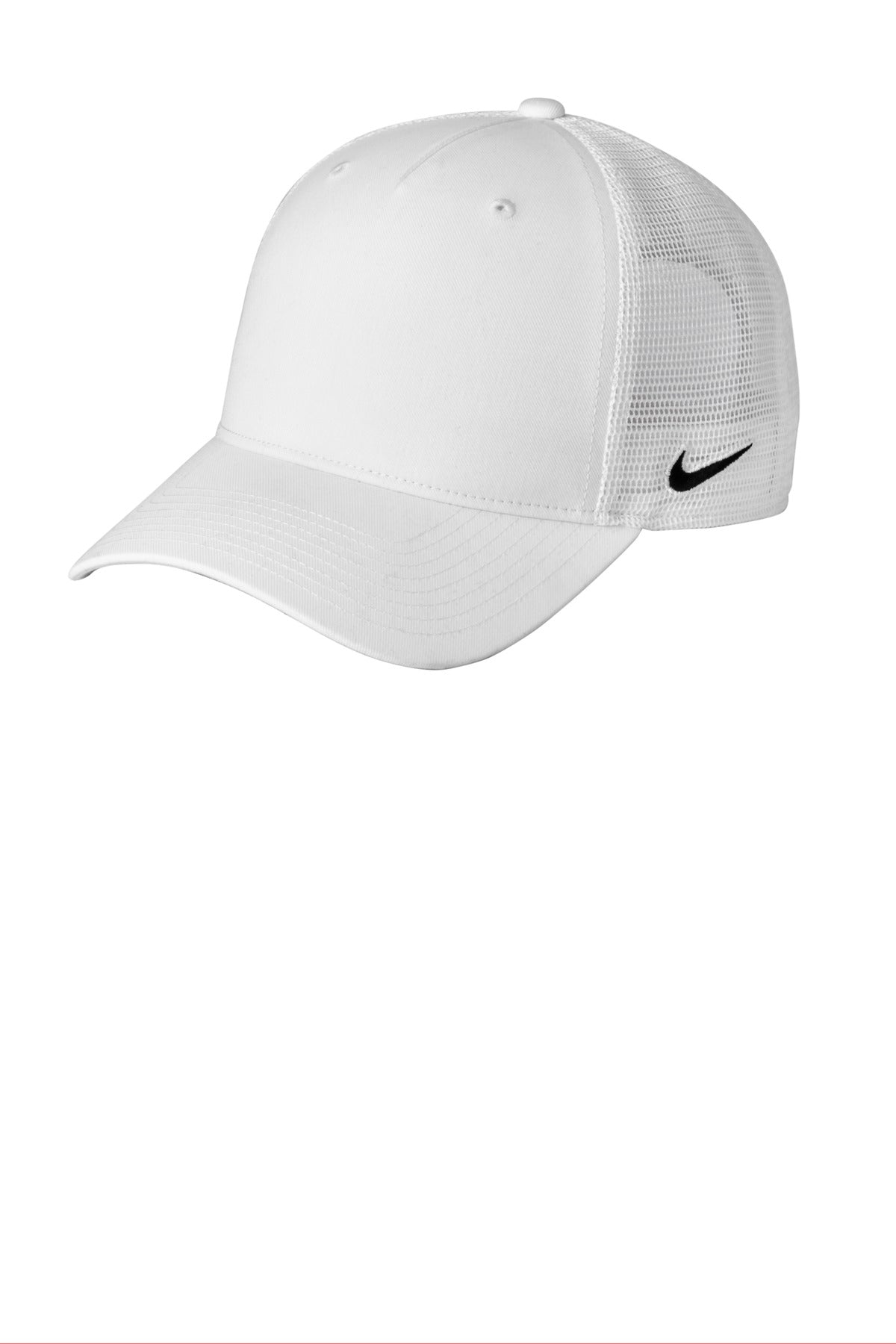 Nike Snapback Mesh Trucker Cap NKFN9893 in White/ White