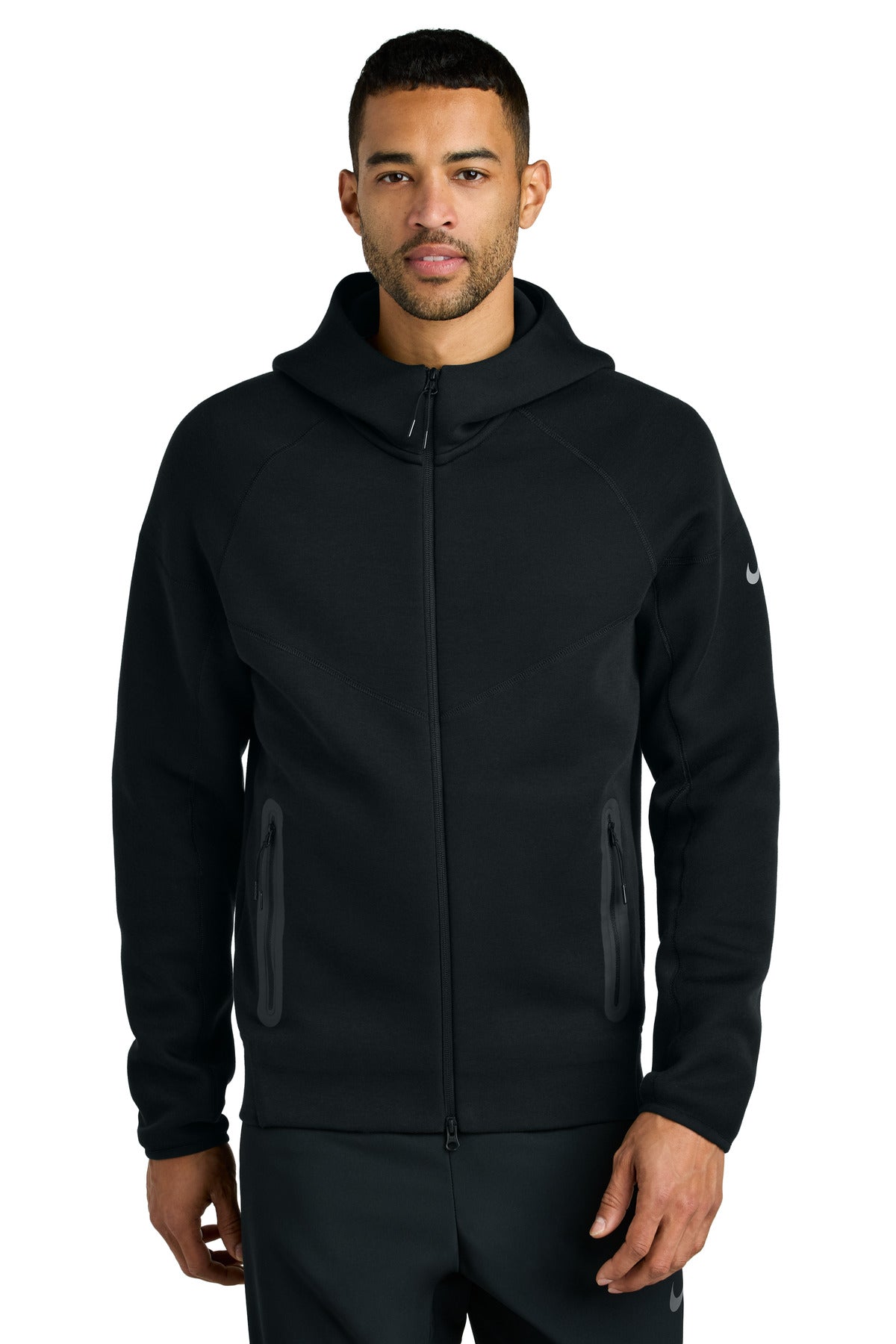 Nike Tech Fleece Full-Zip Hoodie NKFQ4762 in Black