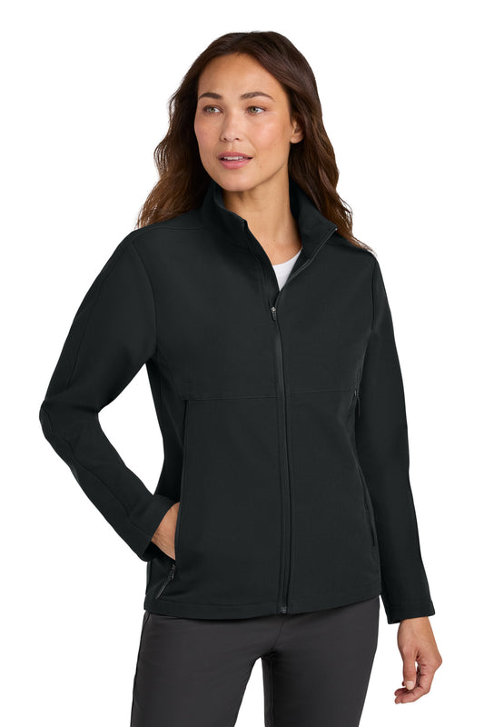 Nike Women's Full-Zip Soft Shell Jacket NKHM7937 in Black