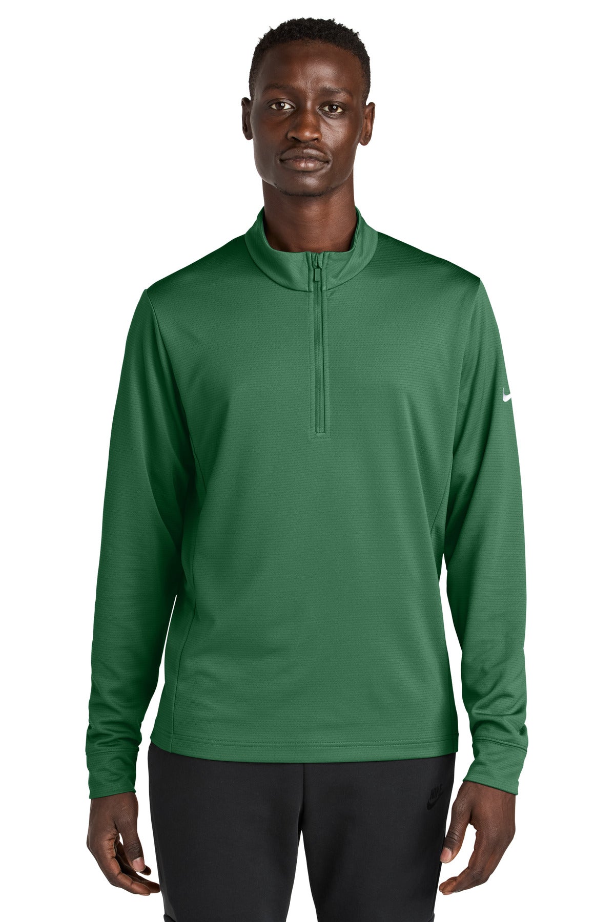 Nike Essential 1/2-Zip Cover-Up NKHM8036 in Gorge Green