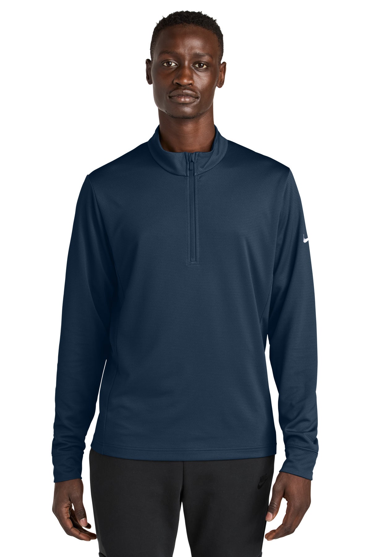 Nike Essential 1/2-Zip Cover-Up NKHM8036 in Navy