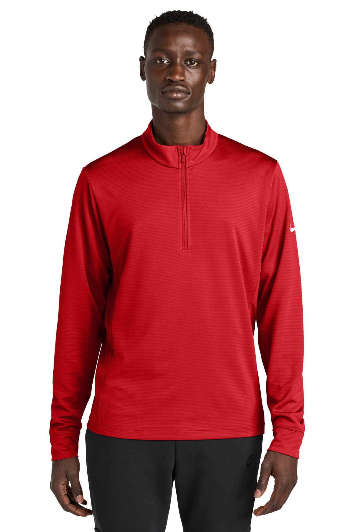 Nike Essential 1/2-Zip Cover-Up NKHM8036 in University Red
