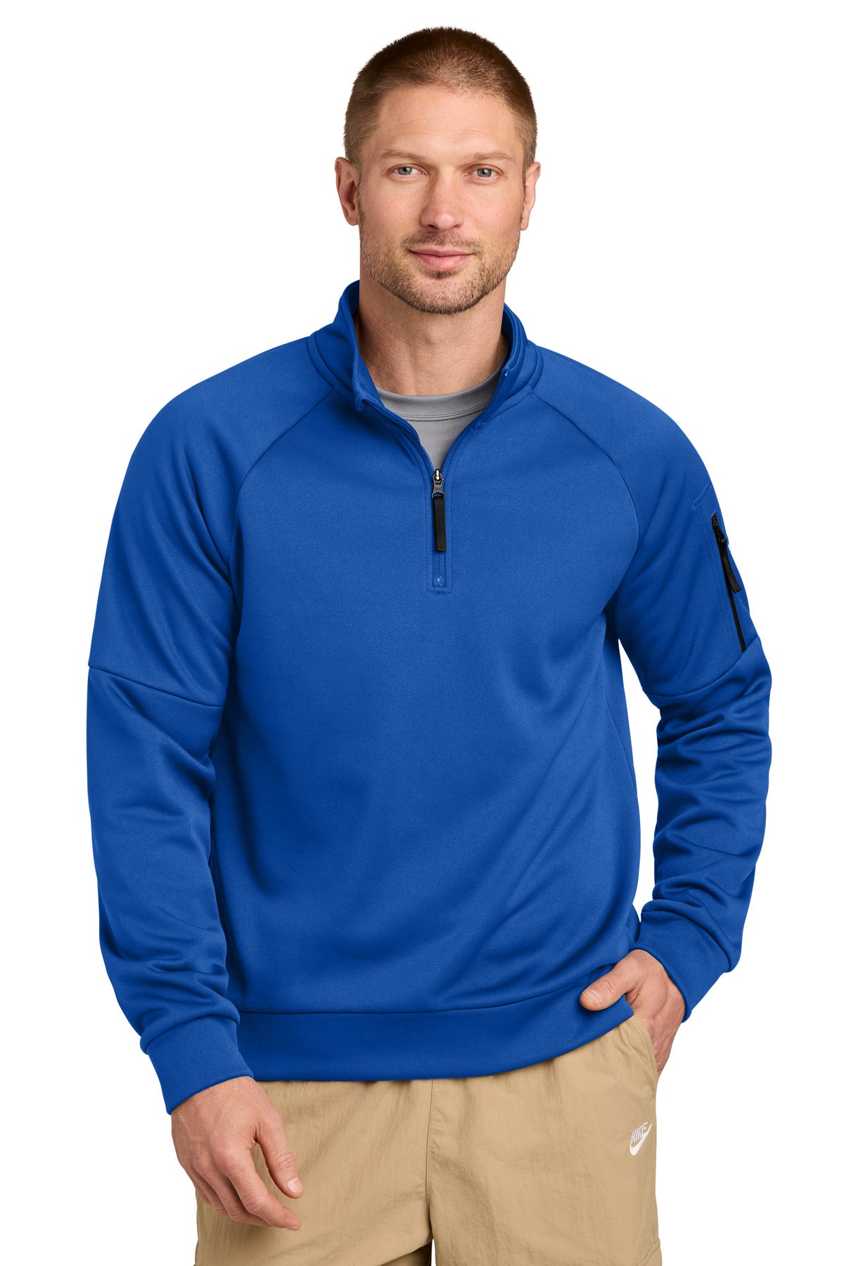 Nike Therma-FIT Pocket 1/4-Zip NKIO8125 in Game Royal