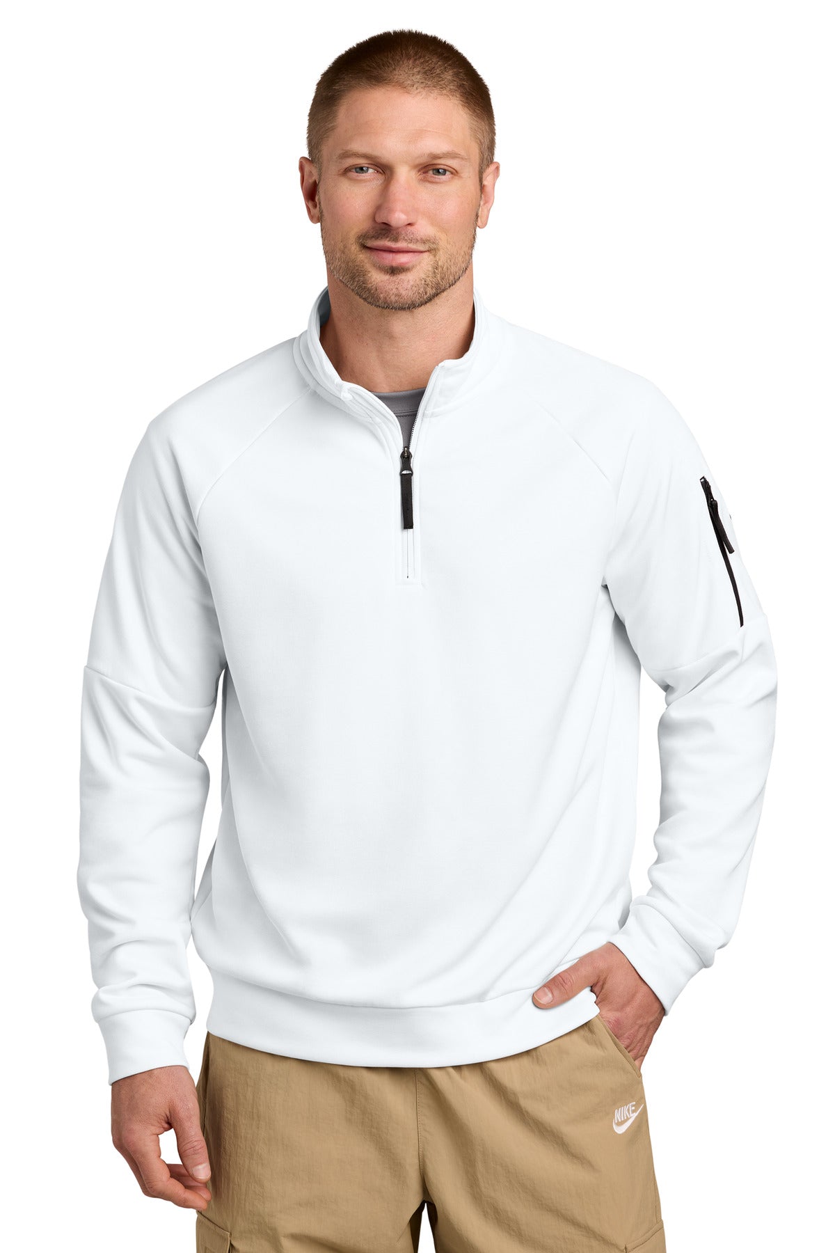 Nike Therma-FIT Pocket 1/4-Zip NKIO8125 in White