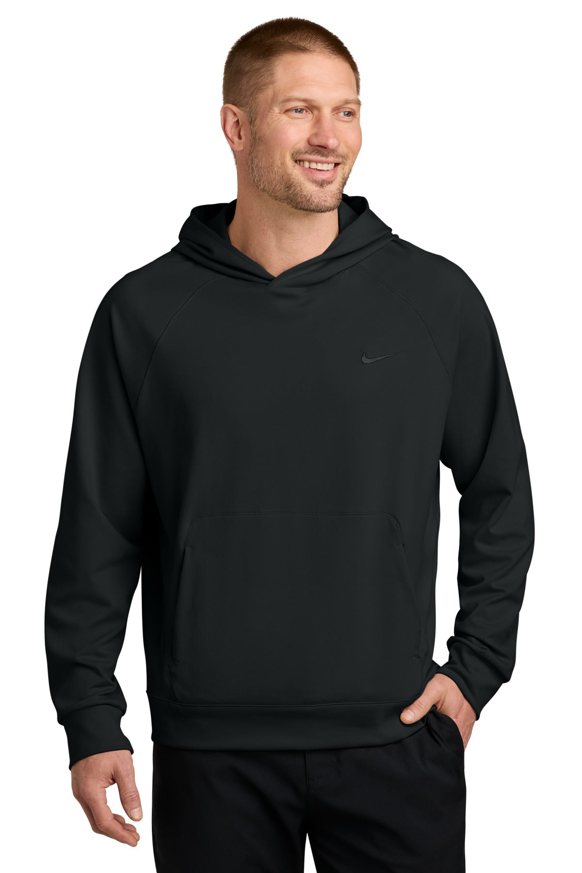 Nike Dri-Fit Primary Hoodie NKIO8126 in Black