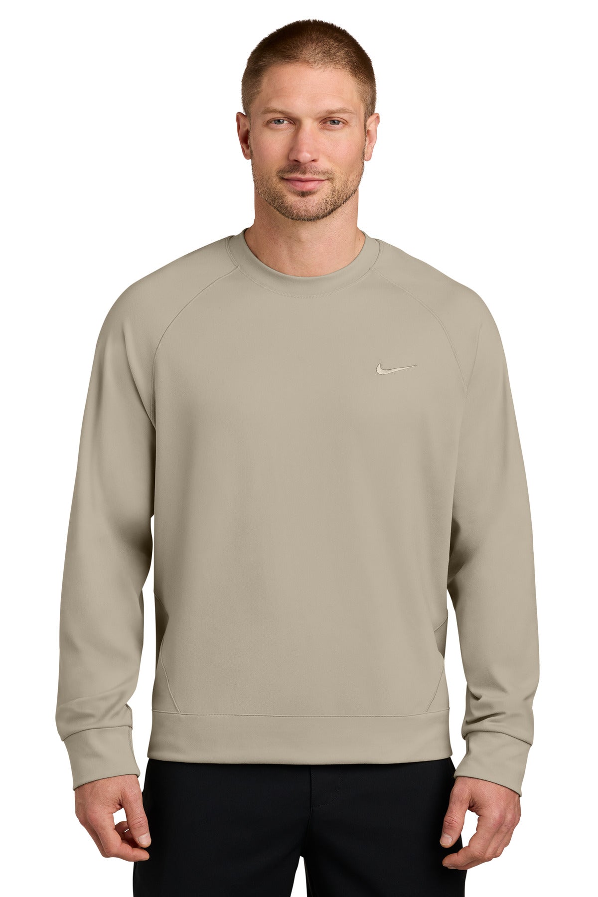 Nike Dri-FIT Primary Crew NKIO8127 in Desert Khaki