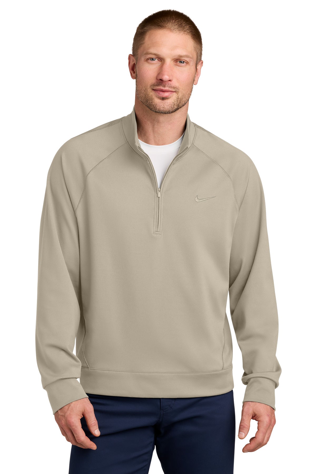 Nike Dri-FIT Primary 1/4-Zip NKIO8128 in Desert Khaki