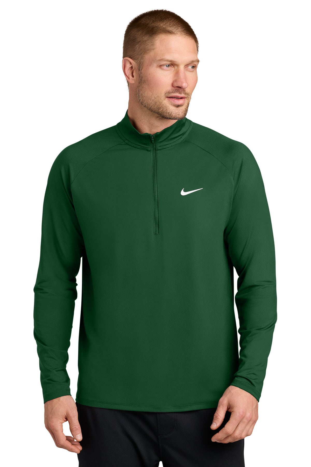 Nike Dri-FIT Stride 1/2-Zip NKIO8137 in Dark Green