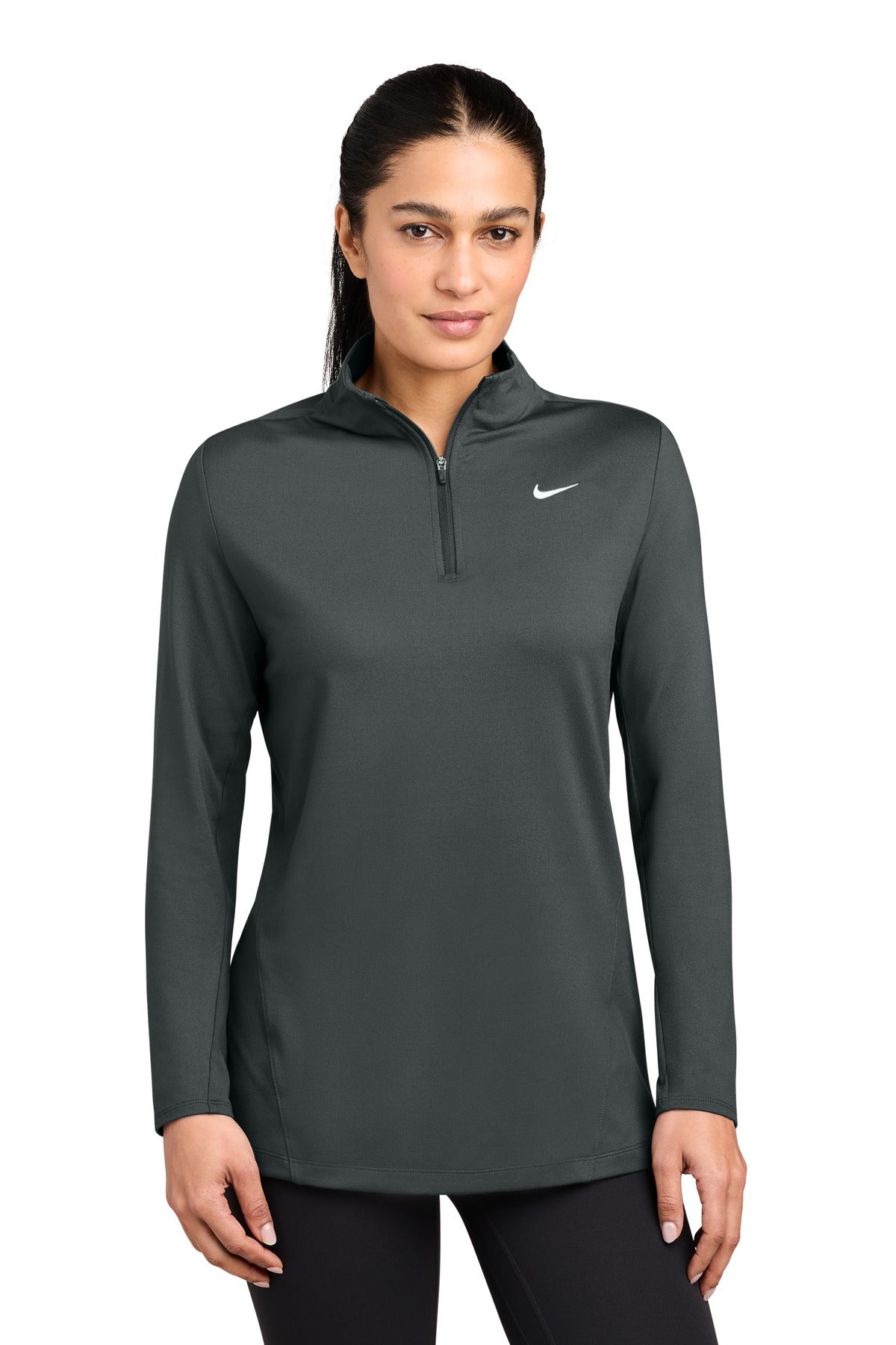 Nike Women's Dri-FIT Stride 1/2-Zip NKIO8141 in Anthracite