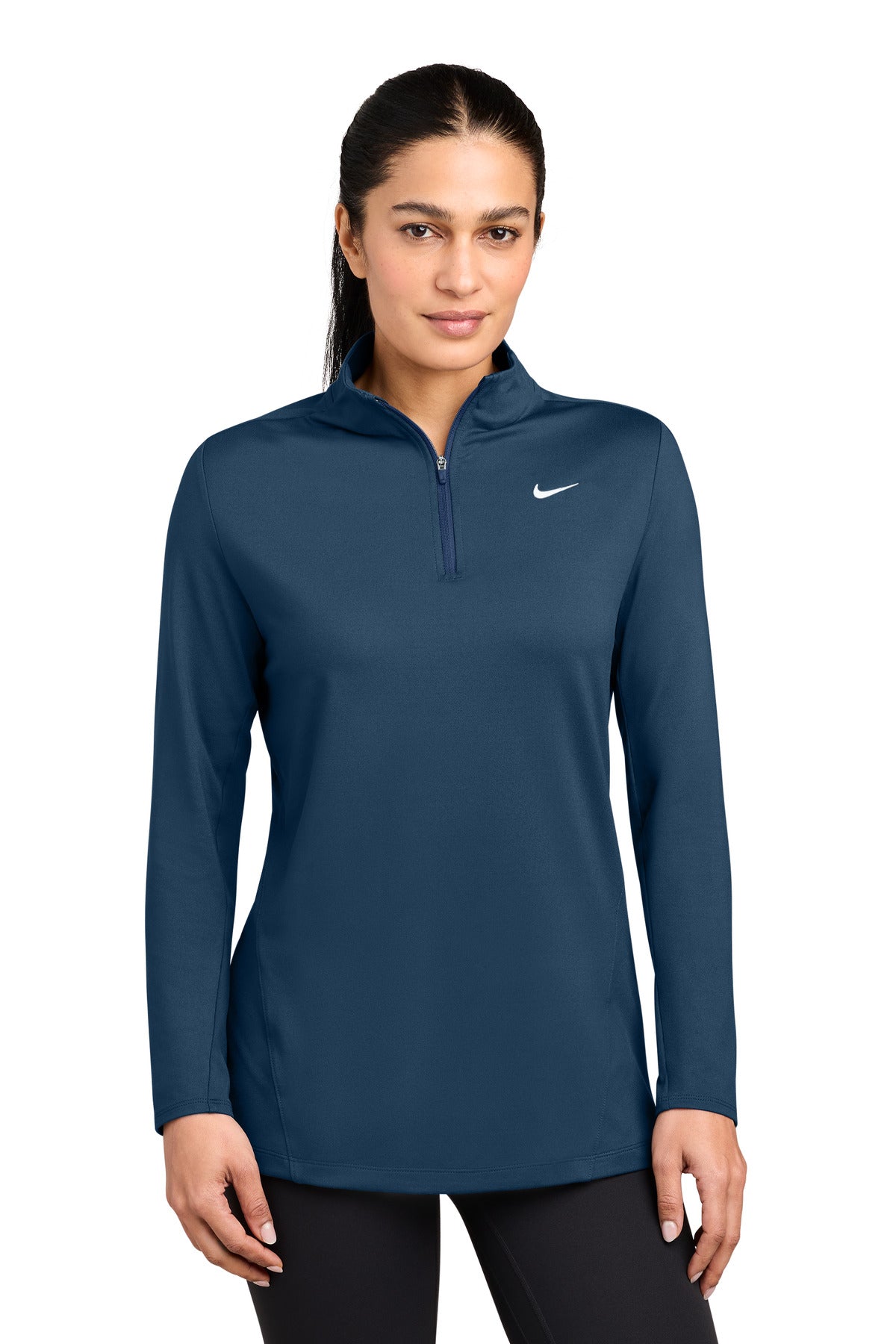 Nike Women's Dri-FIT Stride 1/2-Zip NKIO8141 in Navy