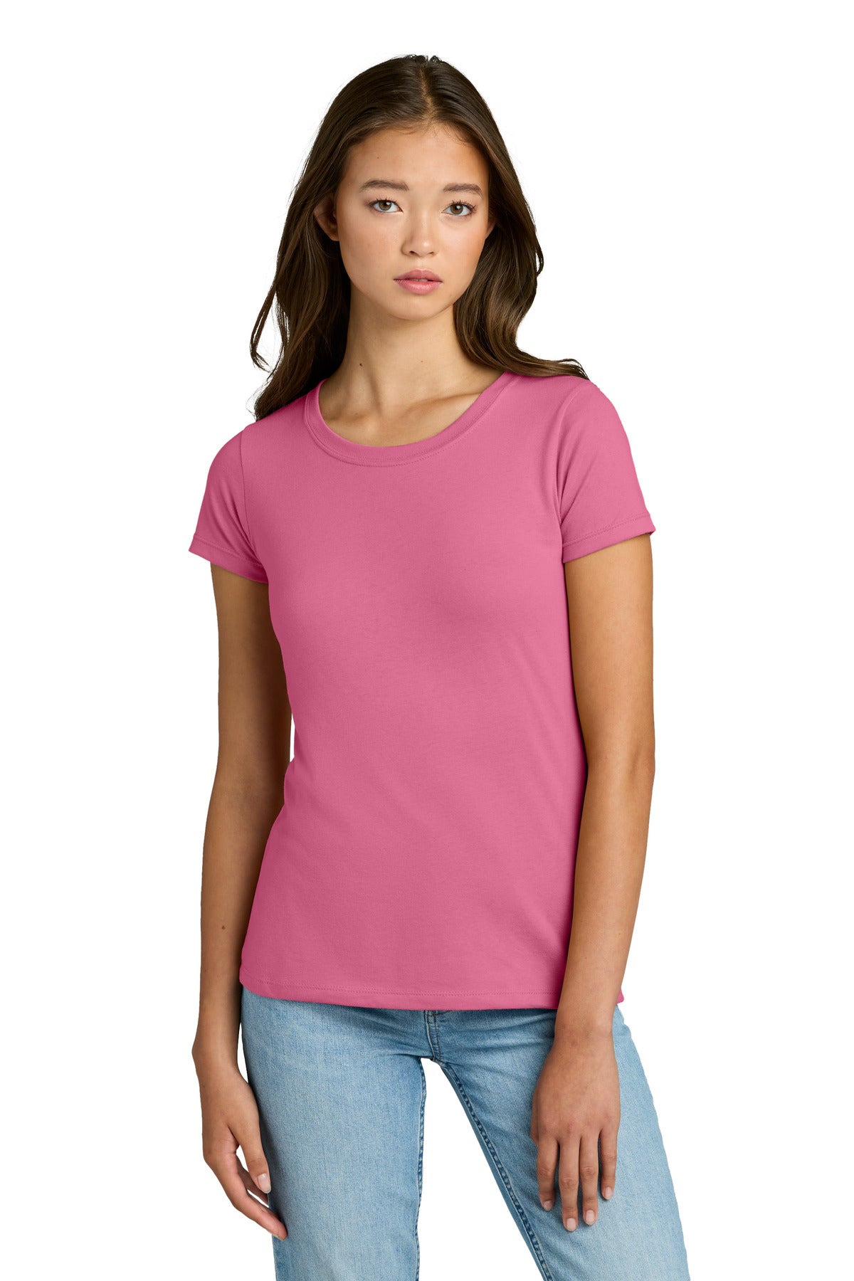 Next Level Apparel Women's Ideal Tee NL1510 in Hot Pink