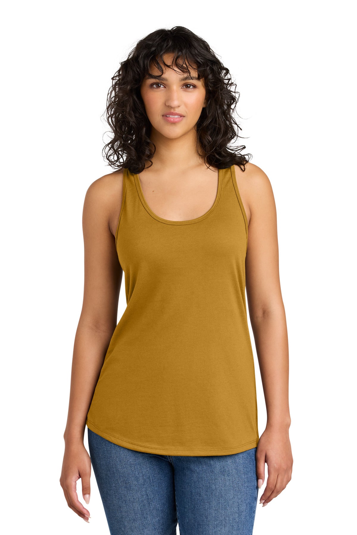 Next Level Apparel Women's Ideal Racerback Tank NL1533 in Antique Gold